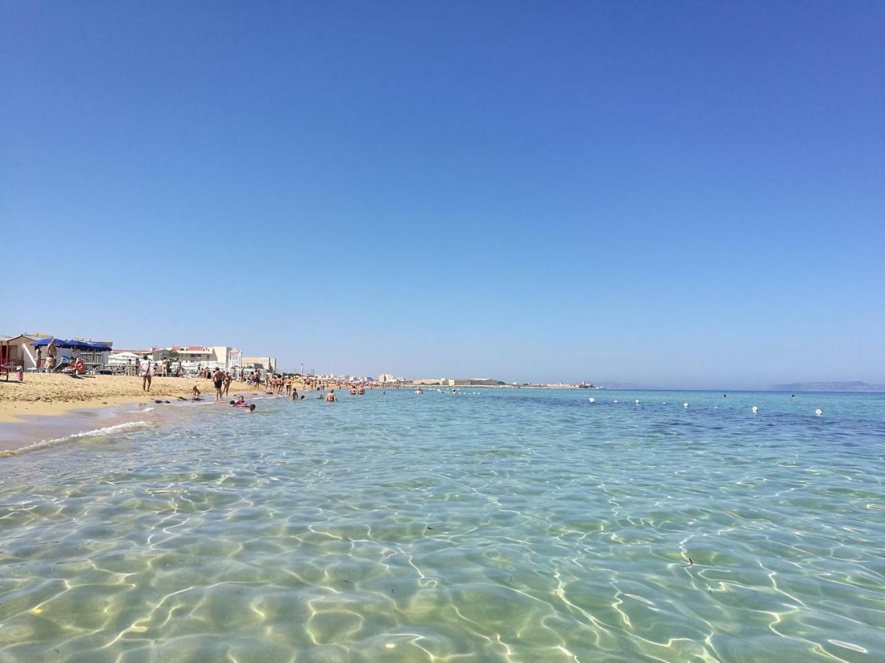 Casa Vacanza Albamarina Trapani Eksteriør billede